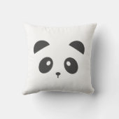 パンダの顔のクッション クッション (裏面)