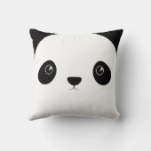 パンダの顔 クッション (裏面)