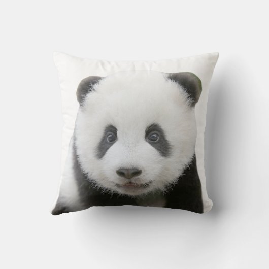 パンダの顔 クッション (裏面)