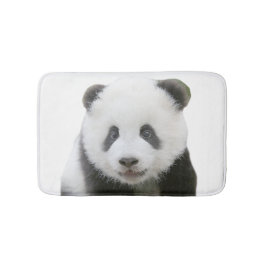 パンダの顔 バスマット