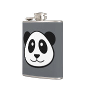 パンダの顔 フラスク (左)
