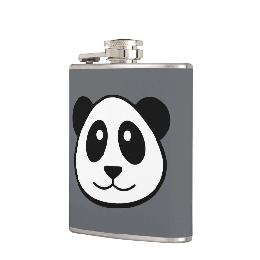 パンダの顔 フラスク (左)