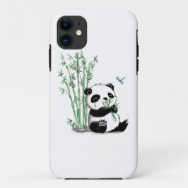 パンダの食べ物のタケ iPhone 11 ケース