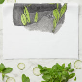 パンダの…アメリカ人のMoJoの台所タオル キッチンタオル (折り畳み)