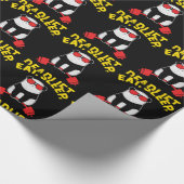 パンダのDeadliftのトレーニングの重量挙げ ラッピングペーパー (角)