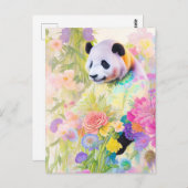パンダはがき第7号 ポストカード (正面/裏面)