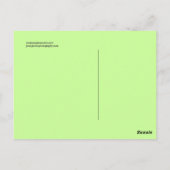 パンダはがき ポストカード (裏面)