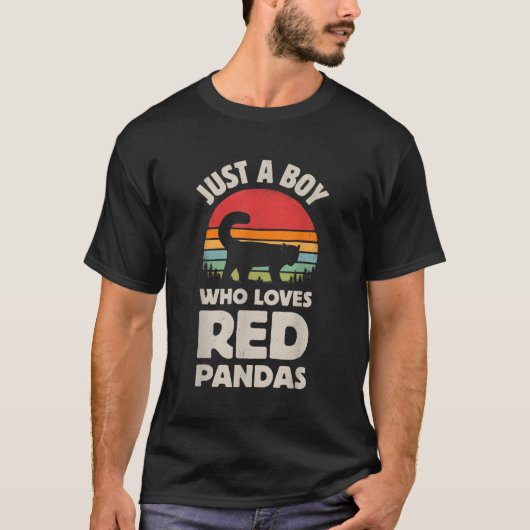 パンダはパンダを愛する人 Tシャツ (正面)