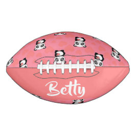 パンダはピンク柄が好きだ アメリカンフットボール