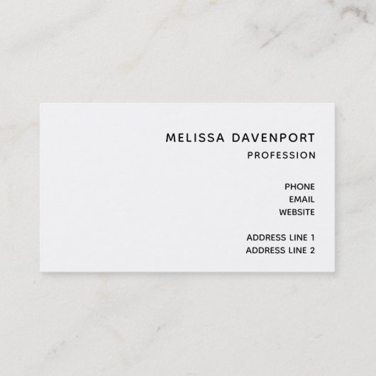 パンダは小さな竹林のビジネスカーに乗っている 名刺 (裏面)