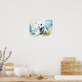 パンダは幸運をもたらす ポスター (キッチン)