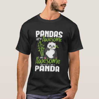 パンダは最高 私は最高 だから私はパンダ P Tシャツ
