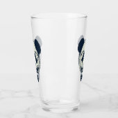 パンダは縞で飾ります タンブラーグラス (左)