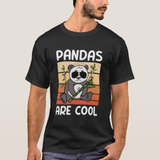 パンダは野生動物 動物園のパンダ Tシャツ