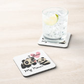 パンダはI私のナナを愛します コースター (右側)