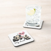 パンダはI私の叔母さんを愛します コースター (右側)