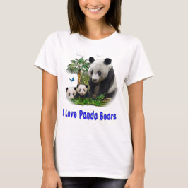 パンダはTシャツを着る Tシャツ