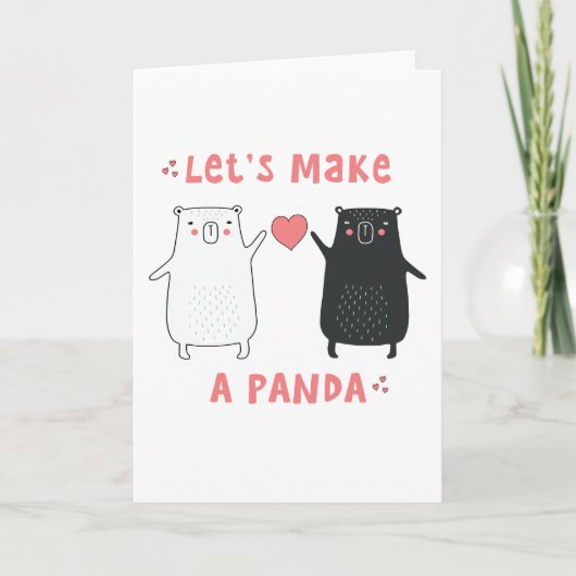 パンダを作ろう シーズンカード (正面)