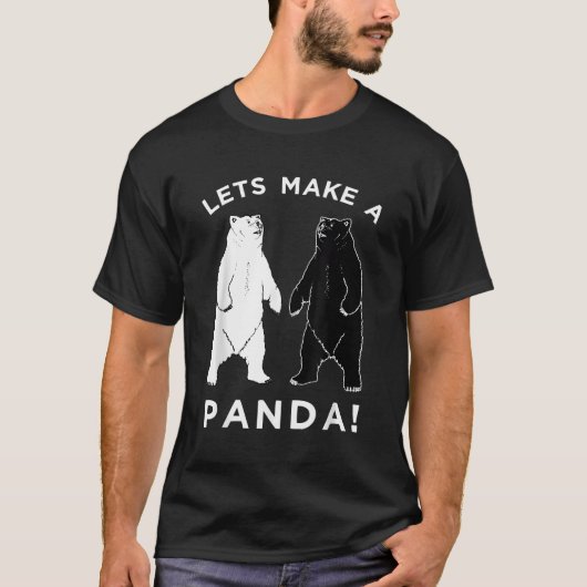パンダを作ろう Tシャツ (正面)