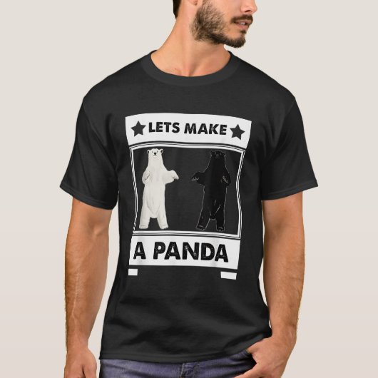 パンダを作ろう Tシャツ (正面)