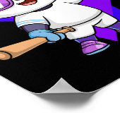 パンダを売れ。パンダのスポーツおもしろい販売ファン ポスター (角)