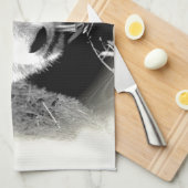 パンダアイズ キッチンタオル (四つ折り)