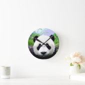パンダアイズ ラウンド壁時計 (ホーム)