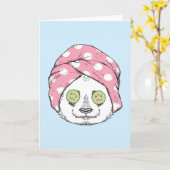 パンダアットザスパ カード (黄色い花)
