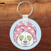 パンダアットザスパ キーホルダー (正面)