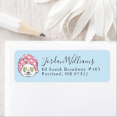 パンダアットザスパ |名前の追加 ラベル (インサイチュ)