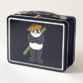 パンダアットスティックファイト武術アーツ.PNG メタルランチボックス (正面)