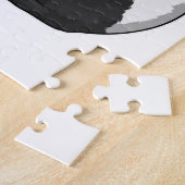 パンダアットハンドボールスポーツ ジグソーパズル (側面)