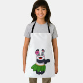 パンダアットバレエダンス エプロン (インサイチュ)