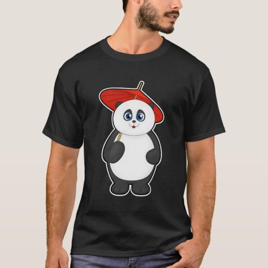 パンダアンブレラ Tシャツ (正面)