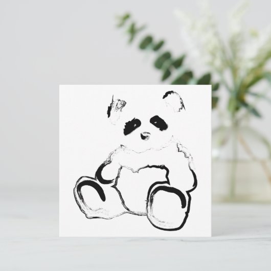 パンダインク 招待状 (スタンド正面)