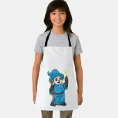 パンダウィザードと魔法杖 エプロン (インサイチュ)