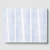 パンダウォーターテーマベビーシャワー（ボーイズブルー） ゲストブック (裏面)