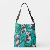 パンダカブスオンターコイズ クロスボディバッグ (裏面)