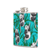 パンダカブスオンターコイズ フラスク (左)