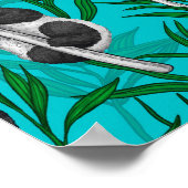 パンダカブスオンターコイズ ポスター (角)