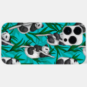 パンダカブスオンターコイズ Case-Mate iPhoneケース (裏面 (横))
