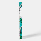 パンダカブスオンターコイズ iPhoneケース (左側面)