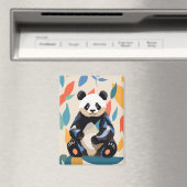 パンダカラフルベア抽象芸術離れ マグネット (インサイチュ (食洗機))