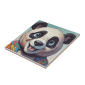 パンダカートゥーンスケッチアート タイル (側面)