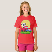 パンダカー Tシャツ (正面フル)