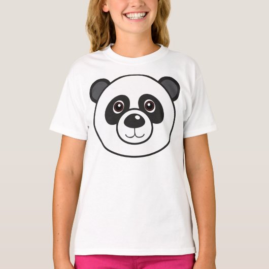 パンダキッズシャツ Tシャツ (正面)