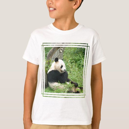 パンダキッズスウェットシャツ Tシャツ (正面)