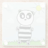 パンダキッズ ガラスコースター (裏面)