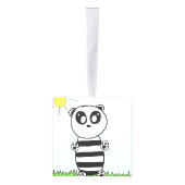 パンダキッズ キューブオーナメント (右)