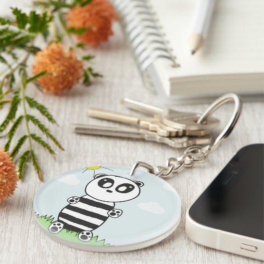 パンダキッズ キーホルダー (正面右)